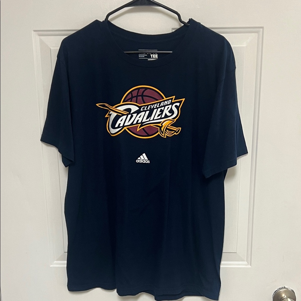 Adidas Cleveland Cavaliers Dark Blue Tee